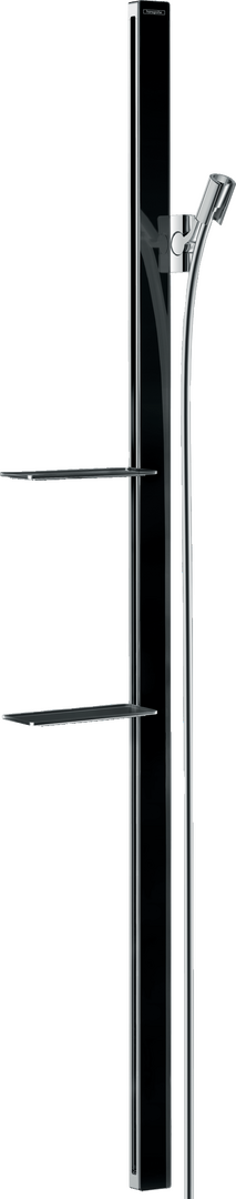Brausestange E 150 cm mit Isiflex Brauseschlauch 160 cm und Ablagen