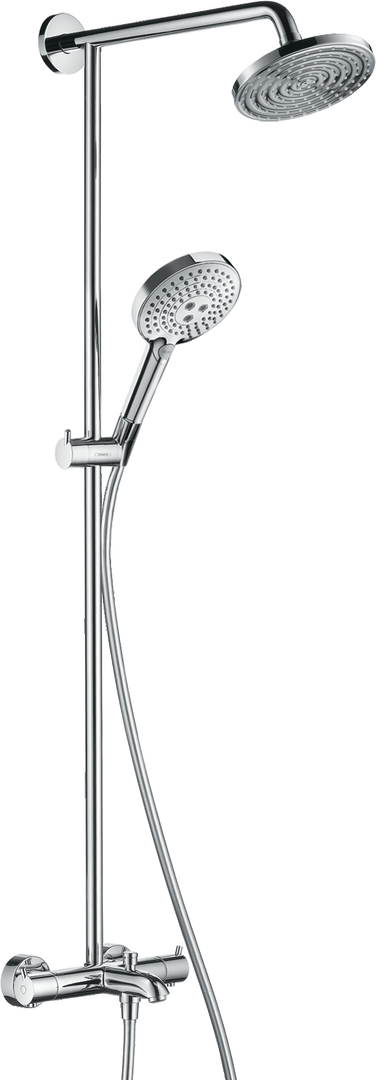 Showerpipe 180 1jet with bath thermostat