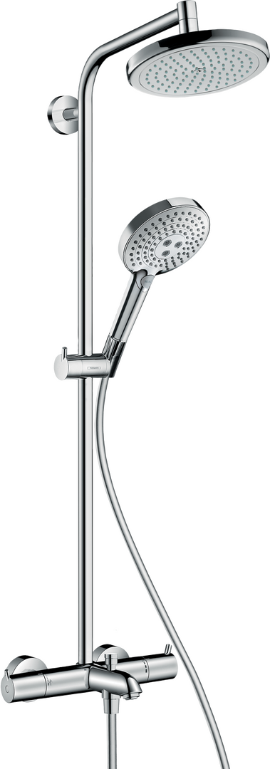 Showerpipe 220 1jet with bath thermostat with hand shower 120 3jet
