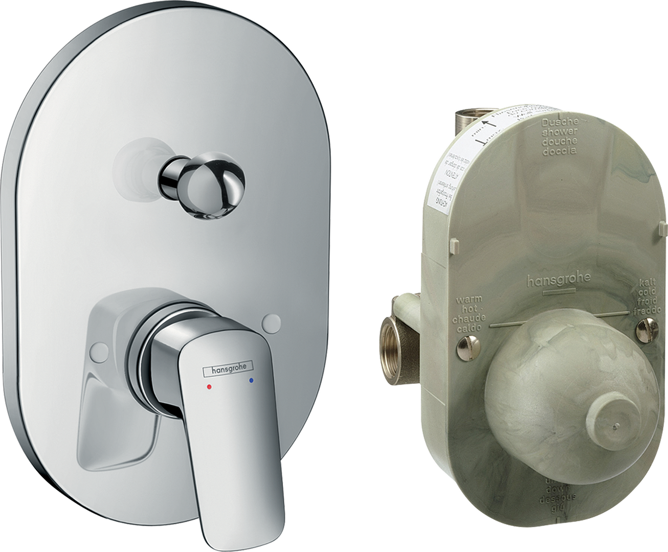 Kádcsaptelep szett falsík alatti szereléshez