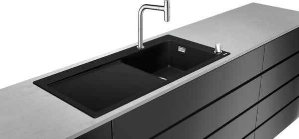 C51-F450-08 Combi spoeltafel 450 met afdruipvlak C51-F450-08 Combi spoeltafel 450 met afdruipvlak