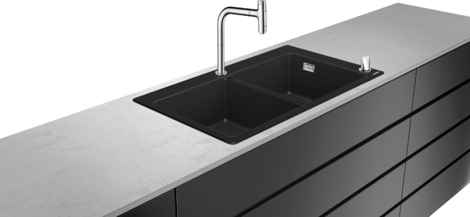 C51-F770-10 Sink combi 370/370