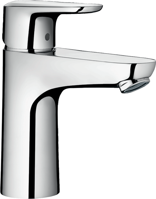 Single lever basin mixer L with pop-up waste set