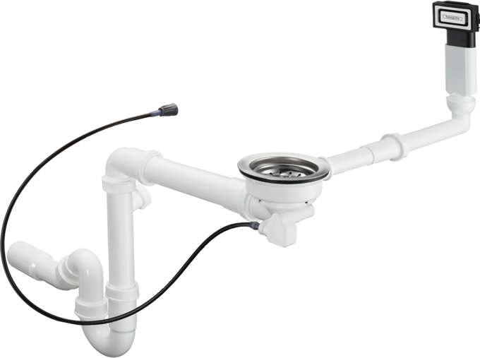 D16-12 automatische afvoerset voor enkele waskom graniet Select D16-12 automatische afvoerset voor enkele waskom graniet Select