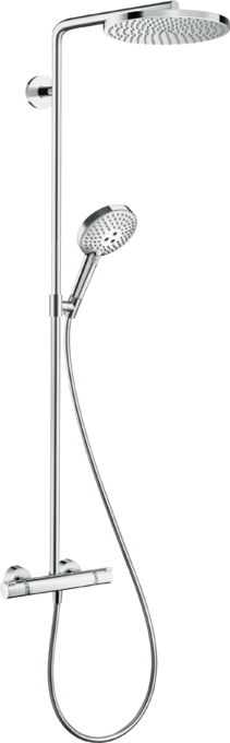 Showerpipe 240 1jet PowderRain with thermostat