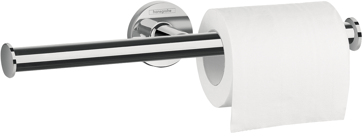 hansgrohe 41717000 Logis Universal Spare Toilet Roll Holder Bathroom Accessories Chrome 