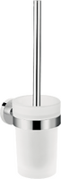 Toilet brush with holder