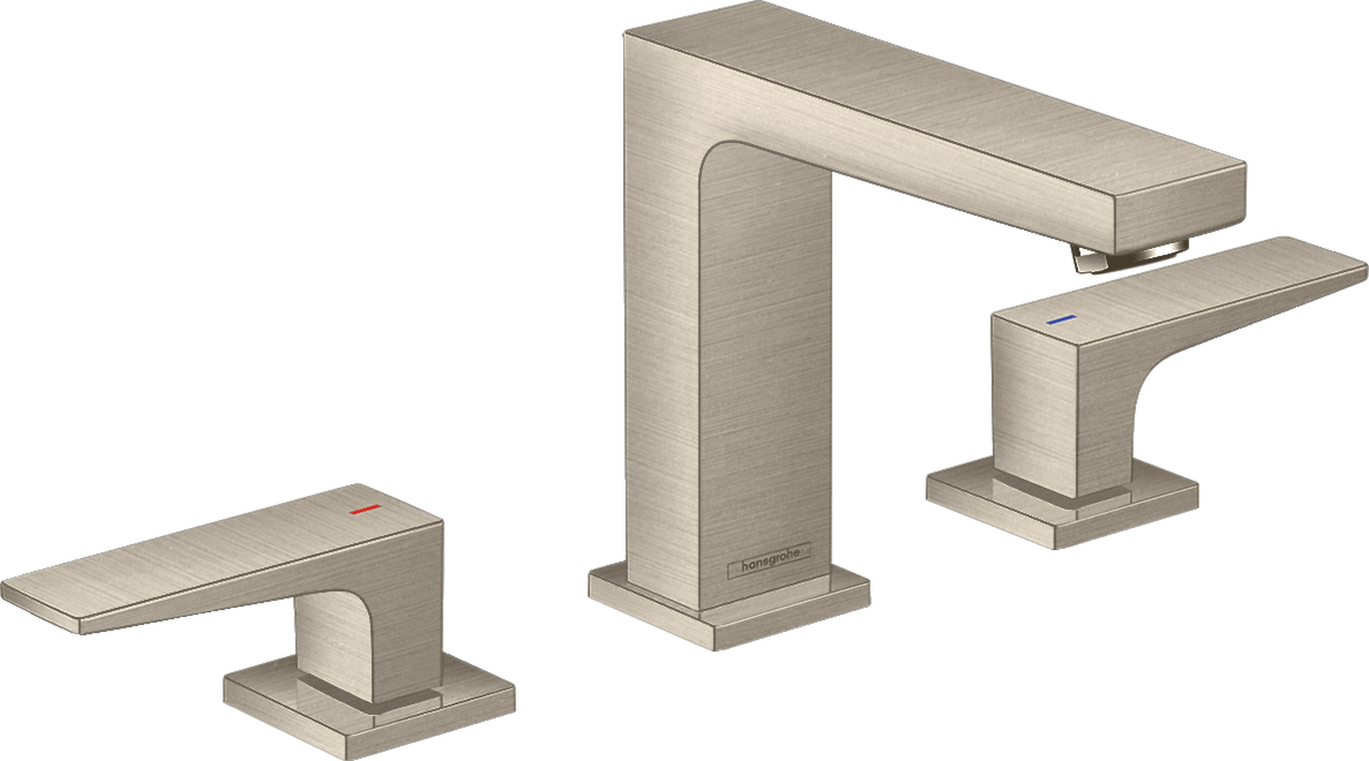 Widespread Faucet 110 with Lever Handles and Pop-Up Drain