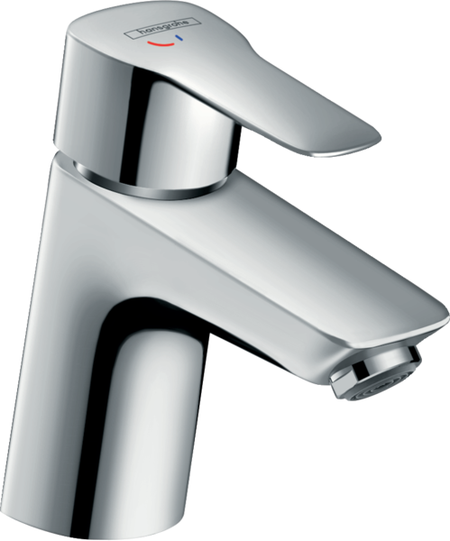 Mitigeur de lavabo démarrage en eau froide avec tirette et vidage