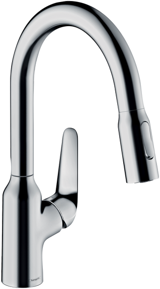 hansgrohe Kitchen mixers: Focus M42, Single lever kitchen mixer 180 ...
