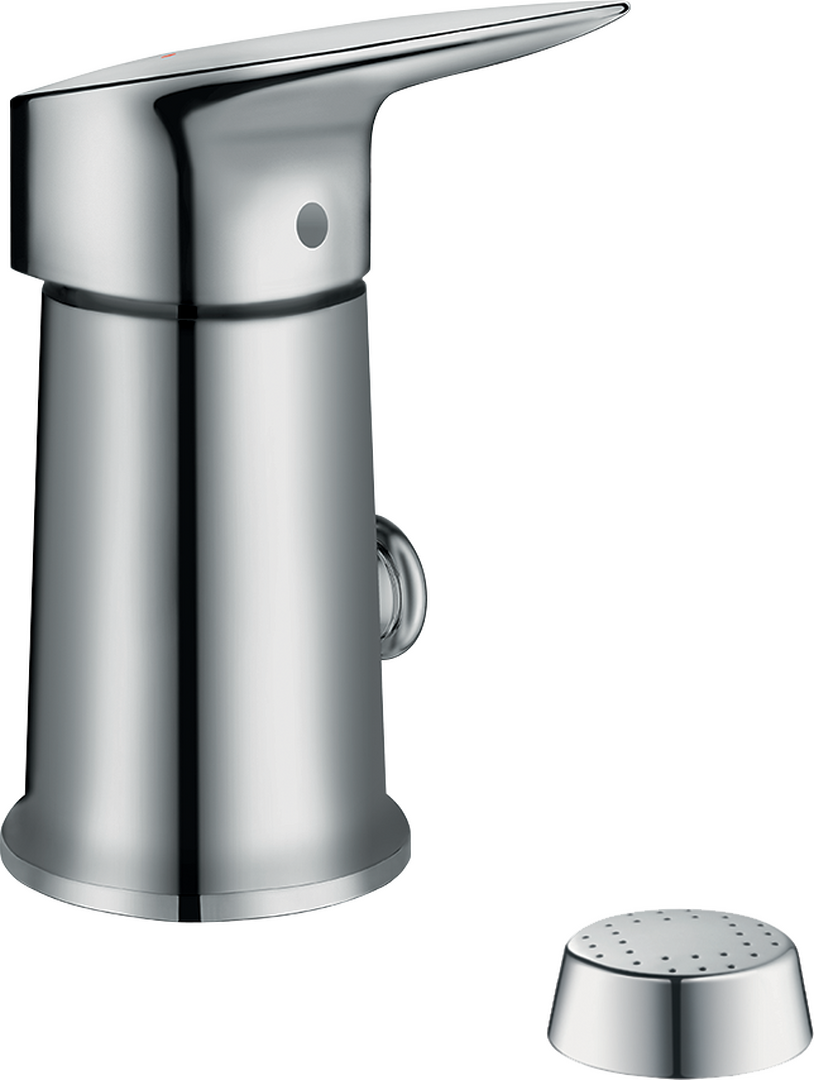 Bidetová súprava s kolmým prúdom