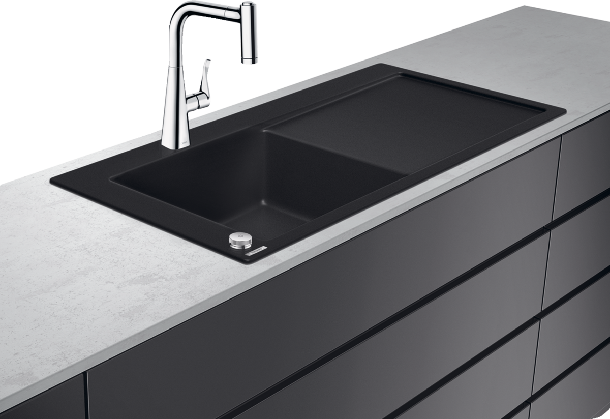 C51-F450-11 Ensemble évier/mitigeur combiné 450 Select avec égouttoir