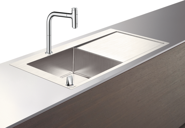 C71-F450-12 Spülencombi 450 Select mit Abtropffläche rechts C71-F450-12 Spülencombi 450 Select mit Abtropffläche rechts