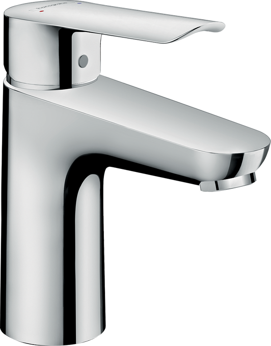 Single lever basin mixer 100 with pop-up waste set