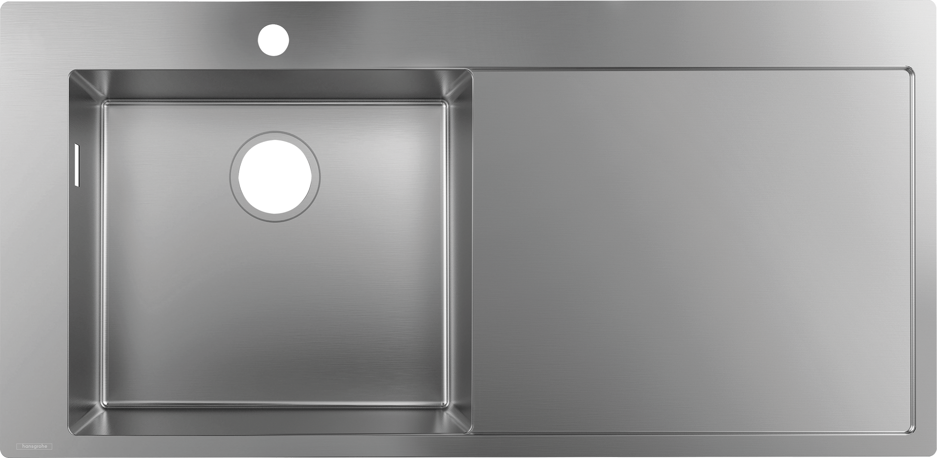 hansgrohe Мойки: S71, S716-F450 Встраиваемая мойка 450 с крылом, Арт ...