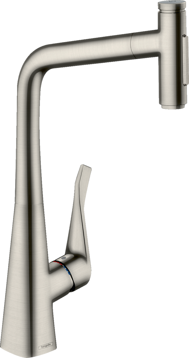 Single lever kitchen mixer 320 with pull-out spray and sBox