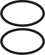 Sealing set for Allegra Linea/ Allegra Solida kitchen mixer with swivel spout