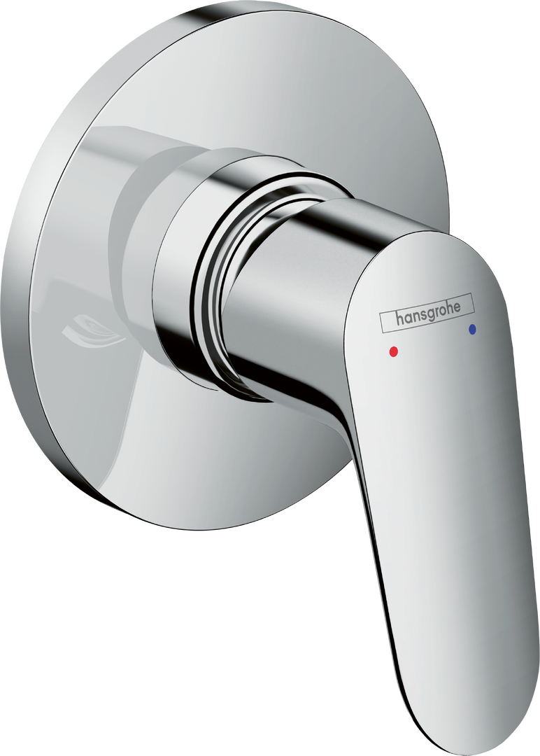 Single lever shower mixer for concealed installation