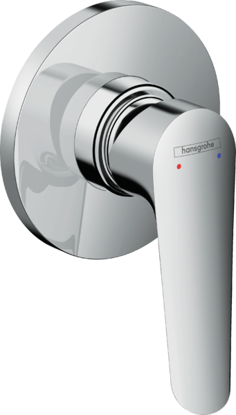Single lever shower mixer for concealed installation