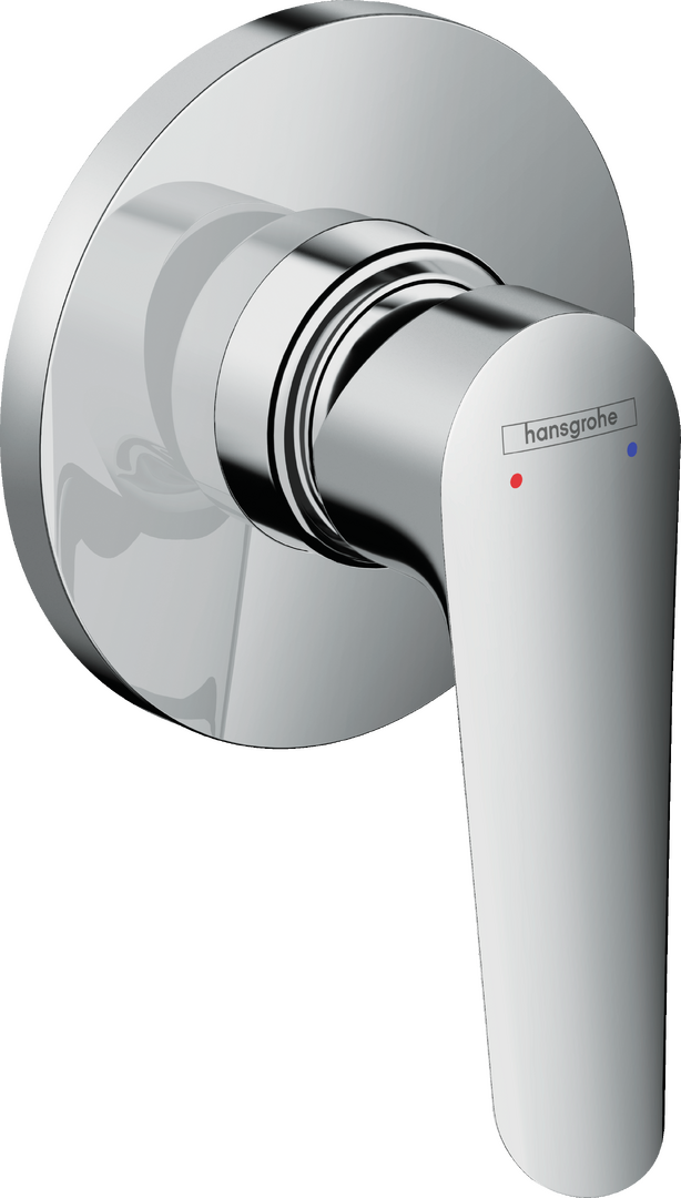 Single lever shower mixer for concealed installation