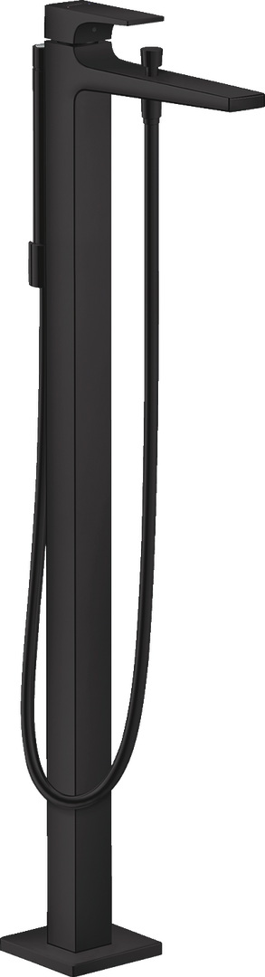 1-grepps badkarsblandare för golvmontering