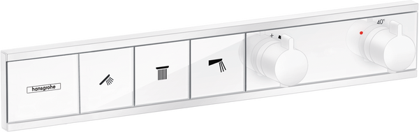 Thermostat for concealed installation for 3 functions