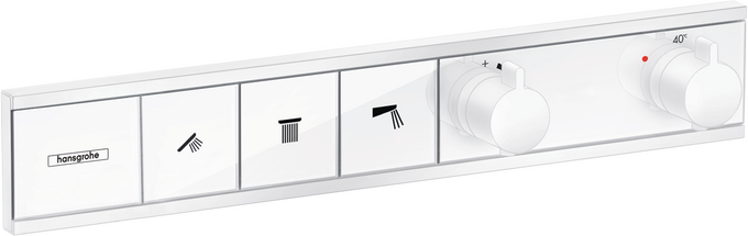 Thermostat for concealed installation for 3 functions