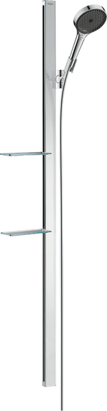 Ensemble de douche 130 3jet avec barre de douche 150 cm et porte-savon