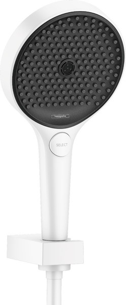 Ensemble support mural et douchette 130 3jet avec flexible de douche 160 cm