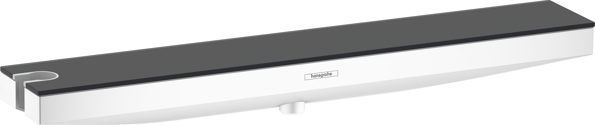 Wall outlet Porter 500 with shower holder left and shower shelf