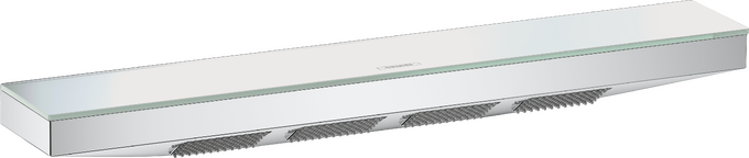 Schulterbrause 500 1jet und Duschablage