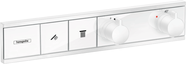 Termostato empotrado para 2 funciones