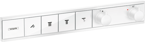 Thermostat for concealed installation for 4 functions