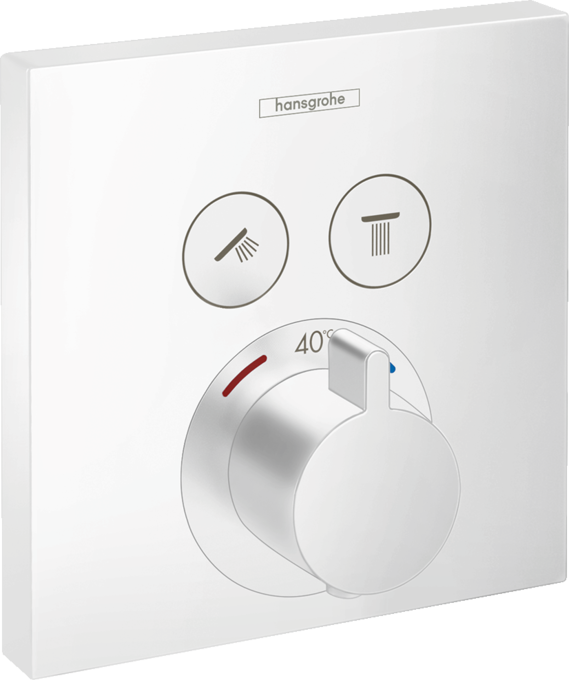 termostat pod omítku pro 2 spotřebiče