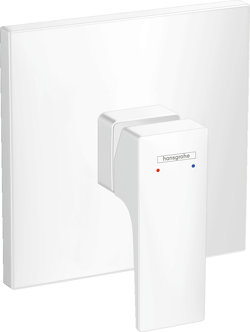 Mitigeur monocommande de douche encastré avec poignée manette