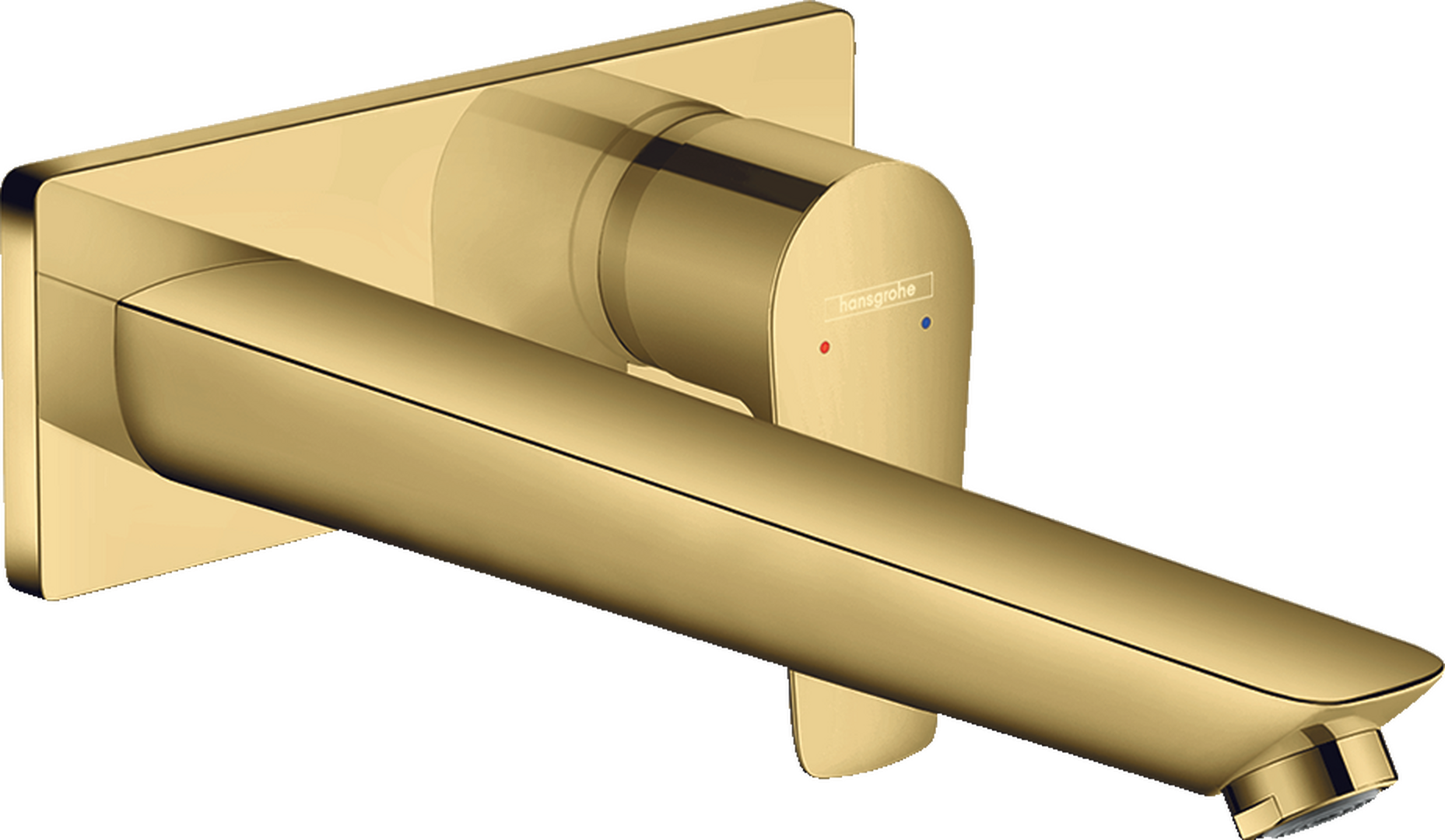 Tek kollu lavabo bataryası ankastre duvara monte