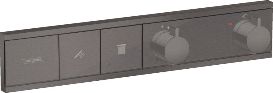 Thermostat for concealed installation for 2 functions