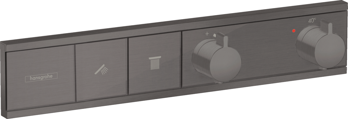 Thermostat for concealed installation for 2 functions