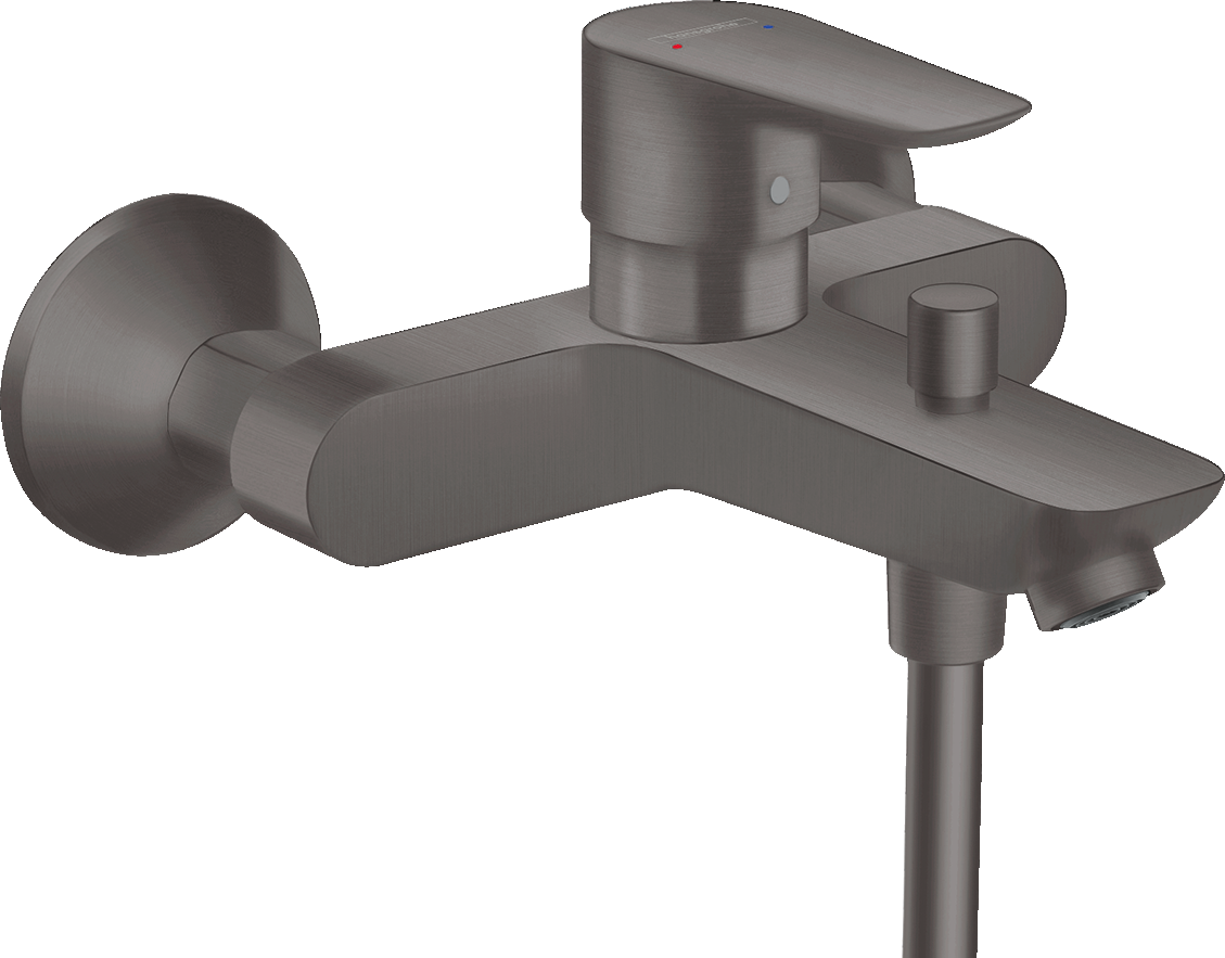 Single lever bath mixer for exposed installation