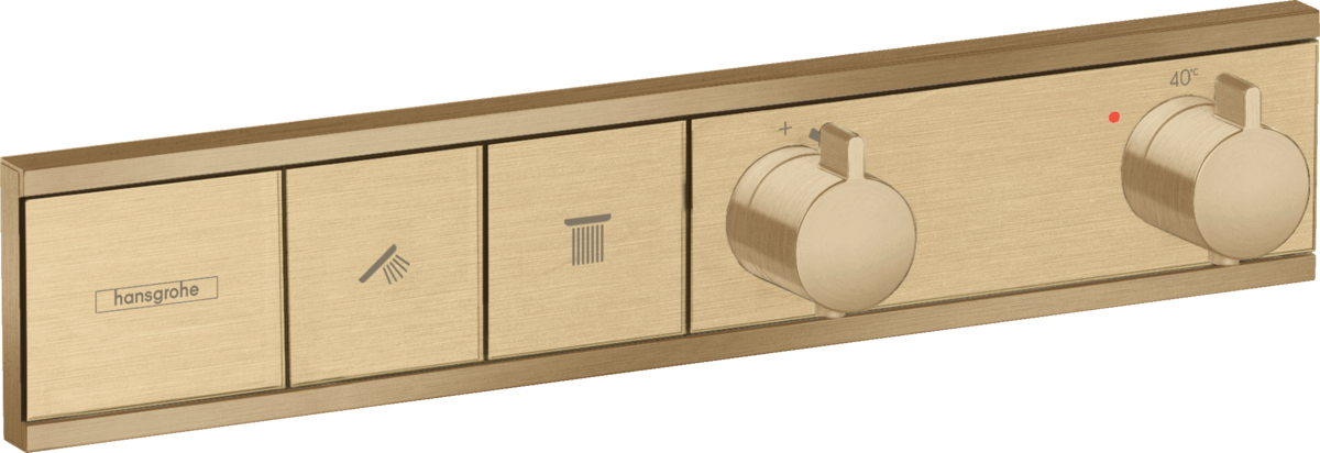 Termostatico ad incasso per 2 utenze