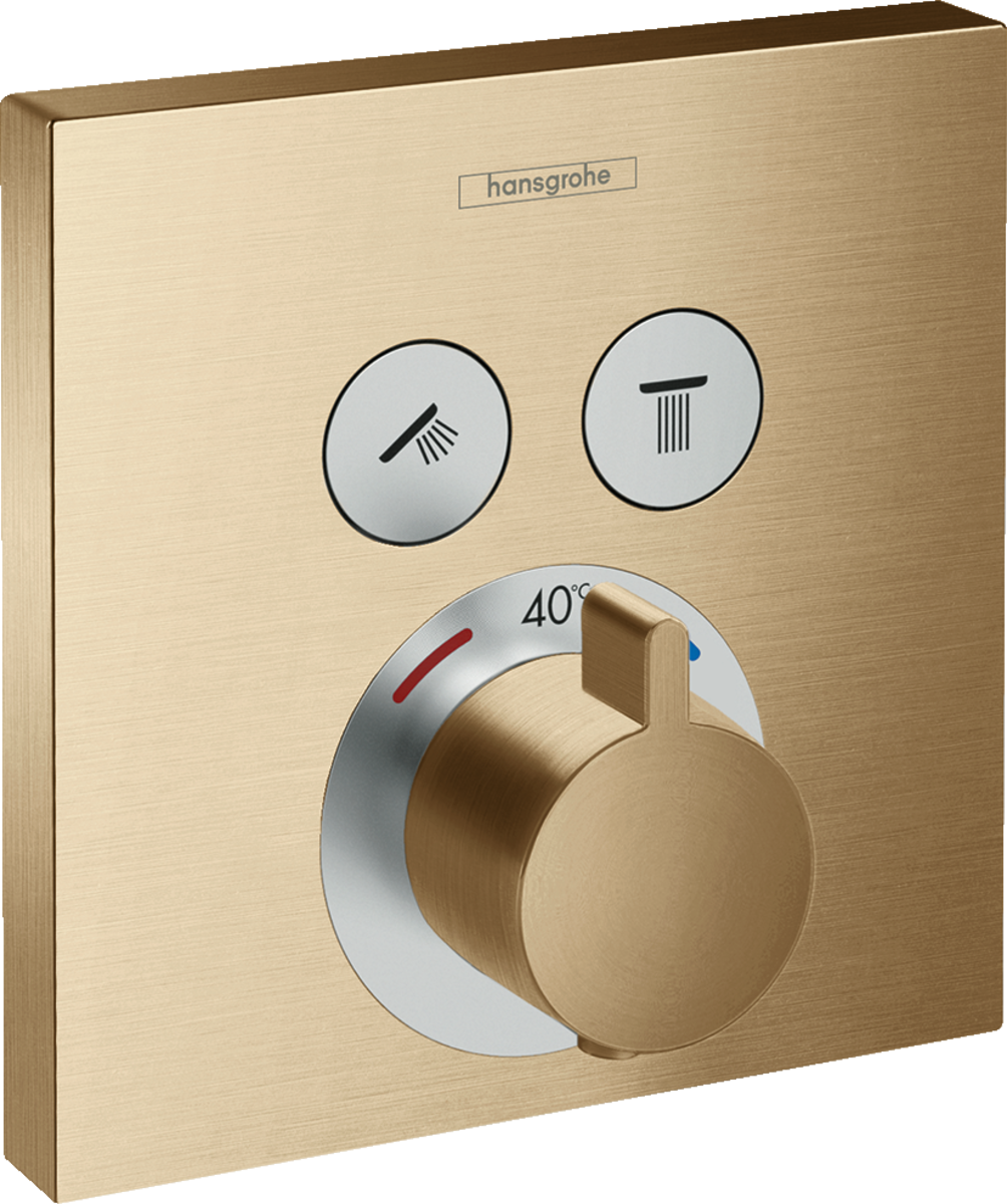 Thermostat Unterputz für 2 Verbraucher