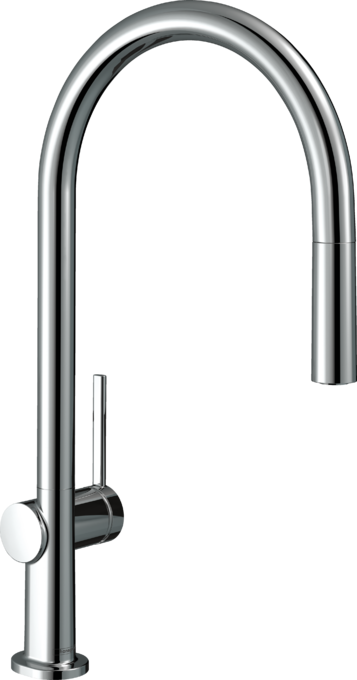 Single lever kitchen mixer 210 with pull-out spout