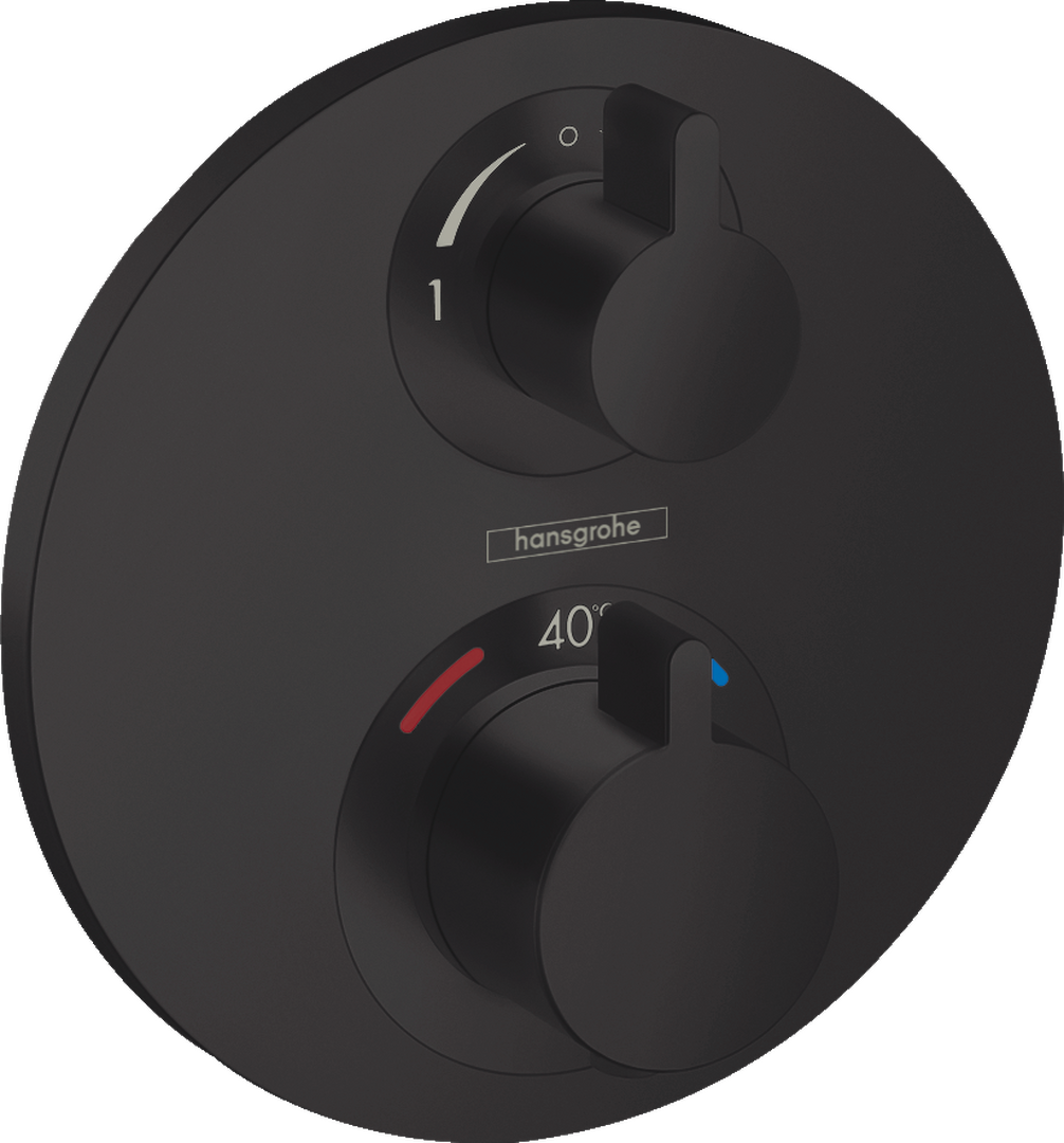 thermostaat afbouwdeel voor 2 functies