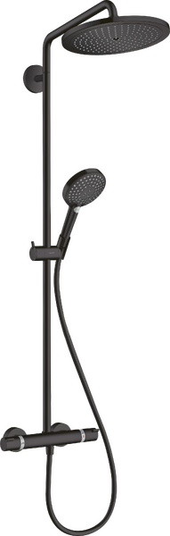 Showerpipe 280 1jet EcoSmart with thermostat and hand shower Raindance Select S 120 3jet