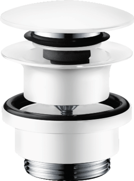 Drain for Sinks, Push-Open