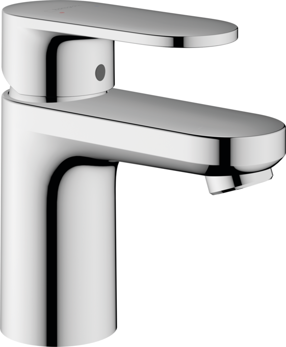 Single lever basin mixer 70 with metal pop-up waste set