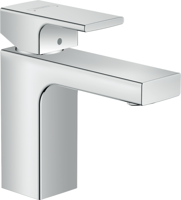 Single lever basin mixer 100 with metal pop-up waste set