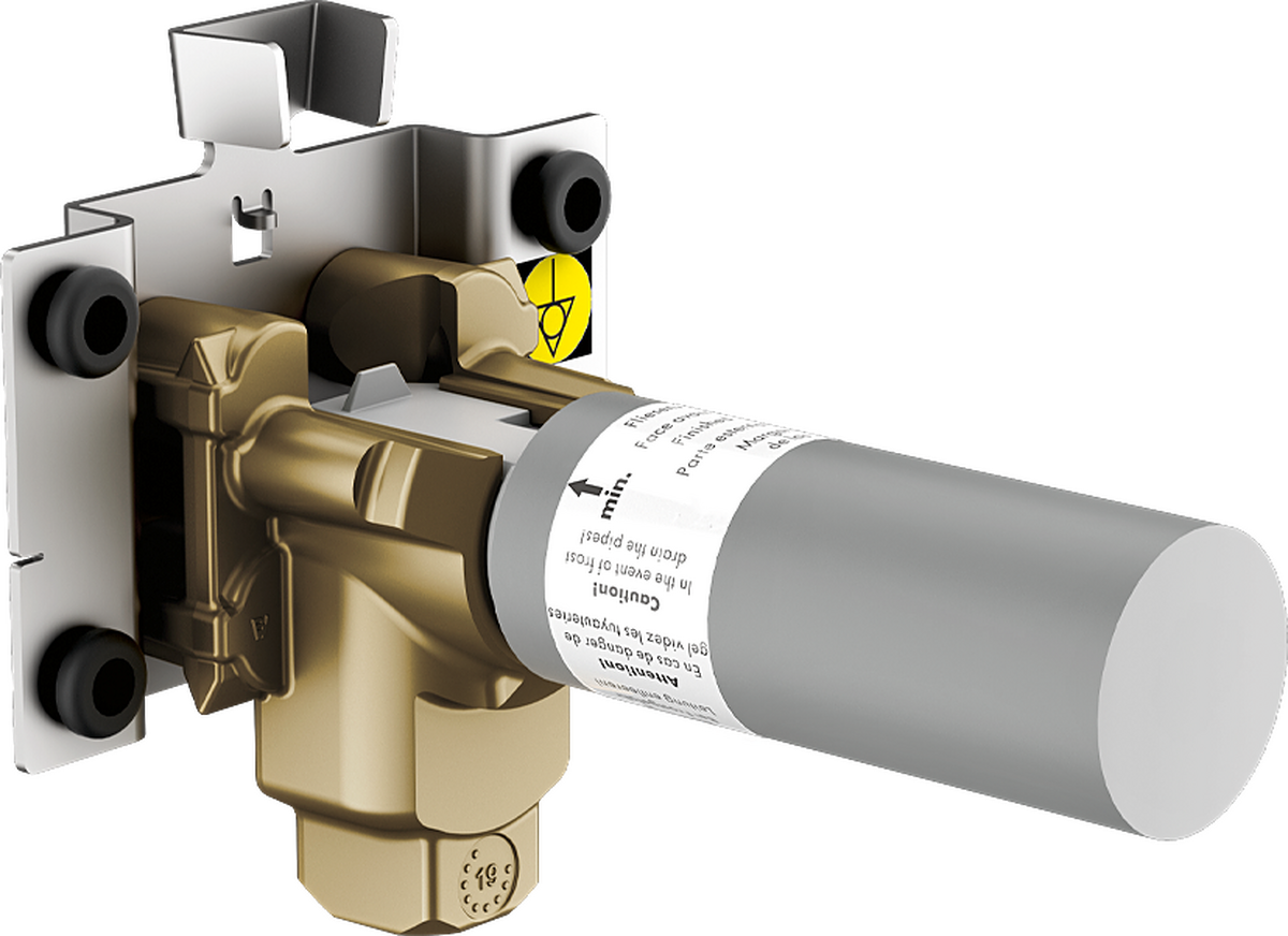 hansgrohe Basic set shower RainButton, Water plug iBox Plug 1DD40, Item No. 25022180