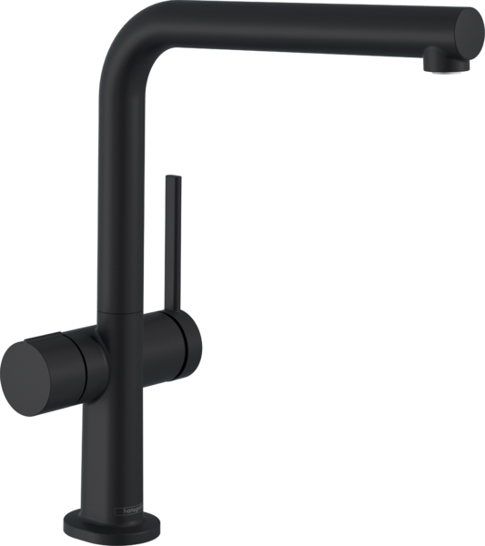 yksiote keittiöhana 270 1jet, pesukoneventtiili Mattamusta