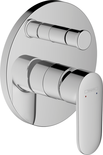 Single lever bath mixer for concealed installation